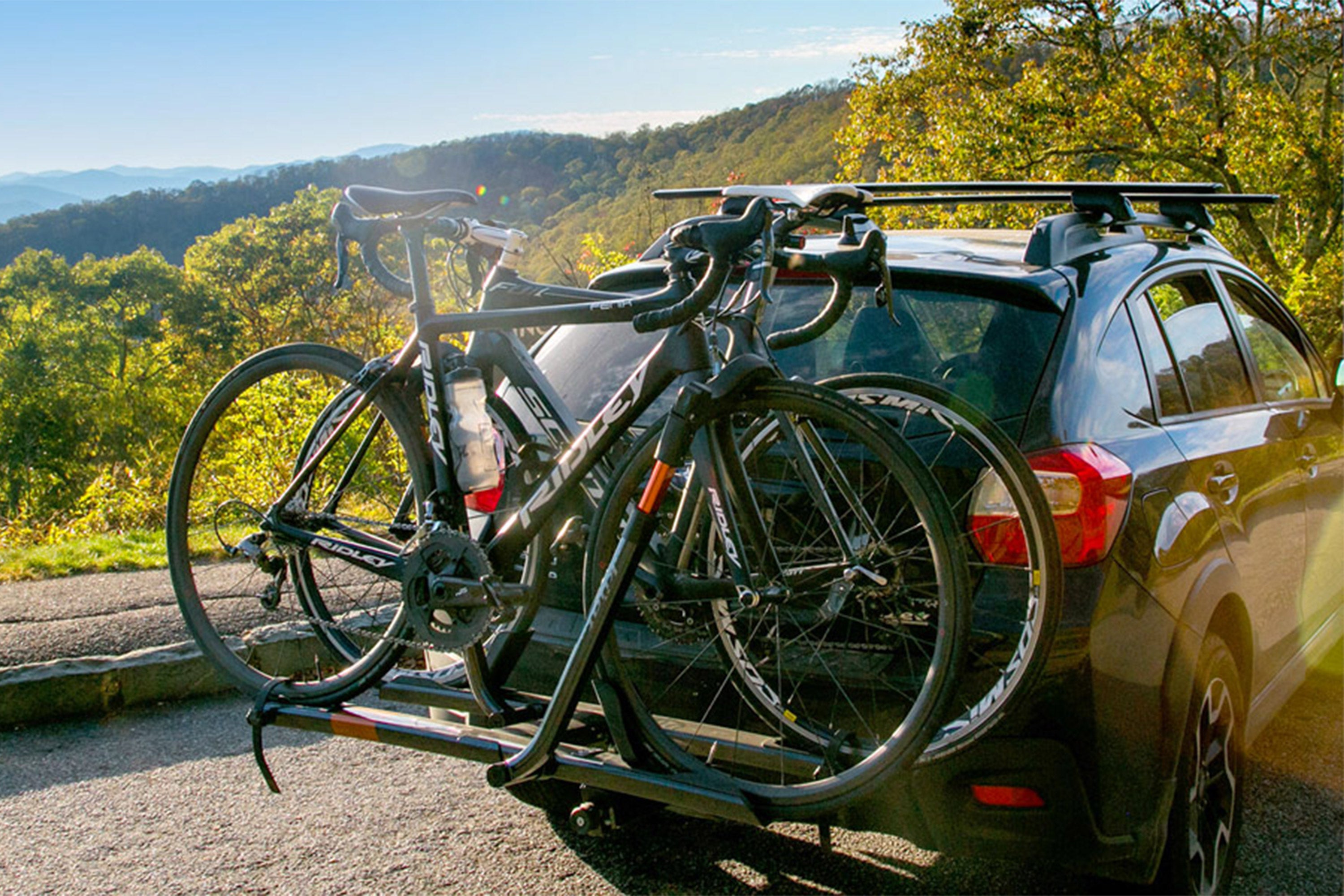 Bicicletero para online auto