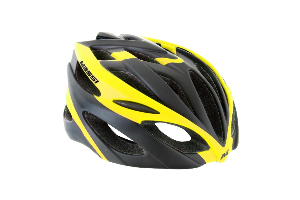 Massi - Casco Comp negro/amarillo talla M
