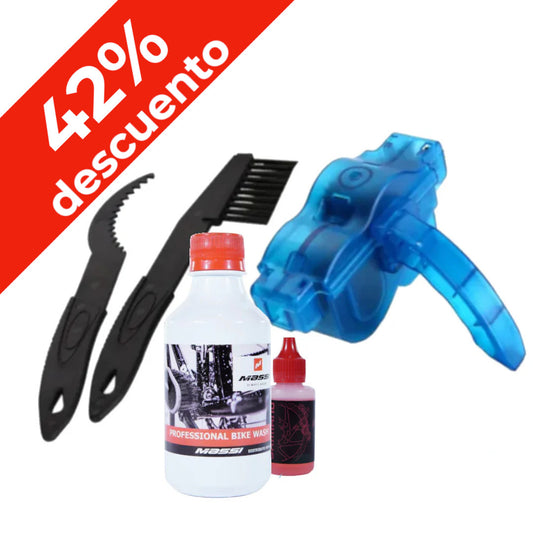 Proceed - Kit de limpieza de cadena y cassette - Combo