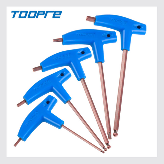 Toopre Juego de Llaves Allen 3/4/5/6, Torq T25