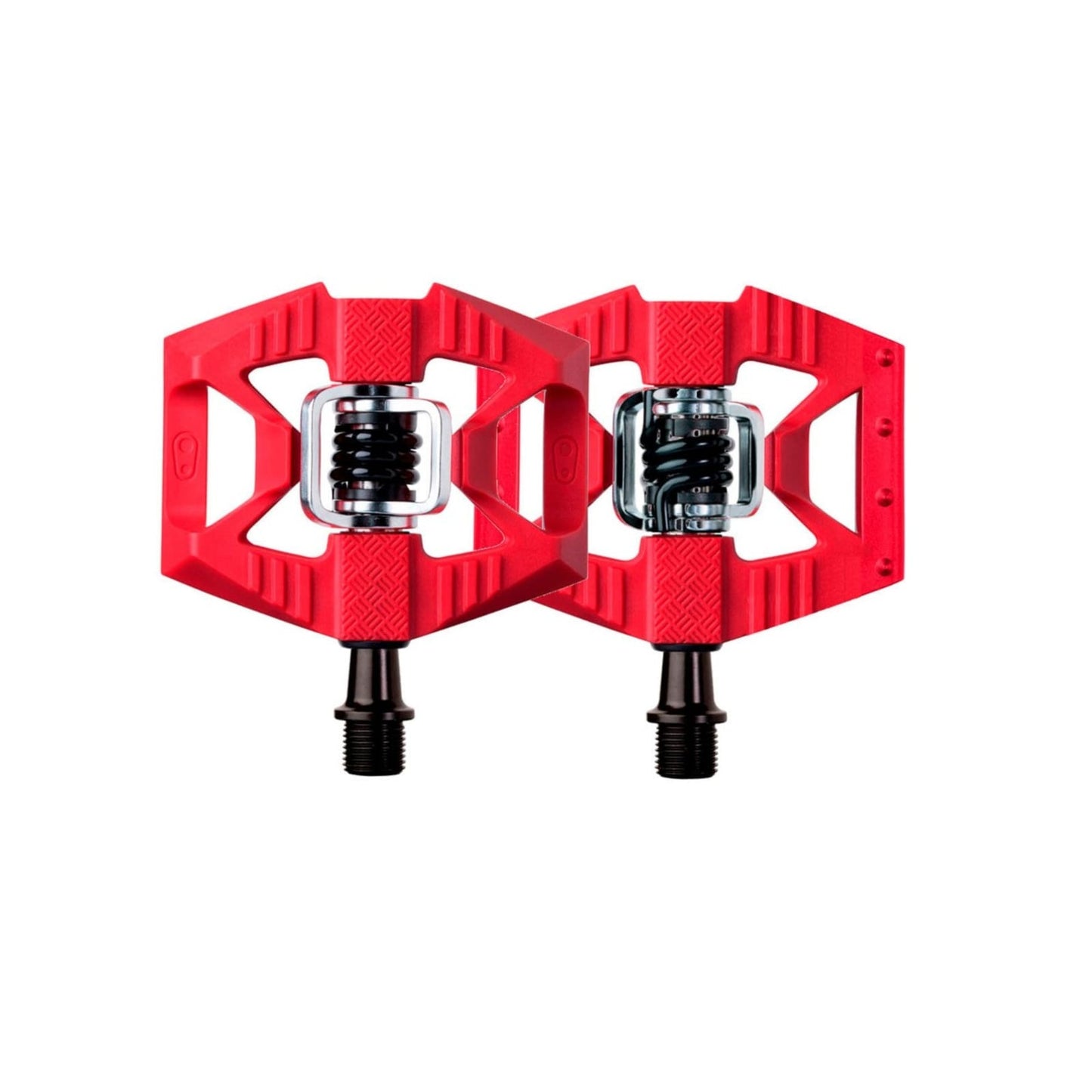 Pedales - Crank Broters Double Shot 1 - mixtos - red
