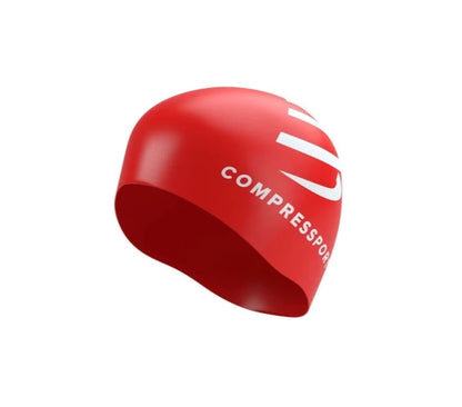 Compressport - Swimming Cap - red/white