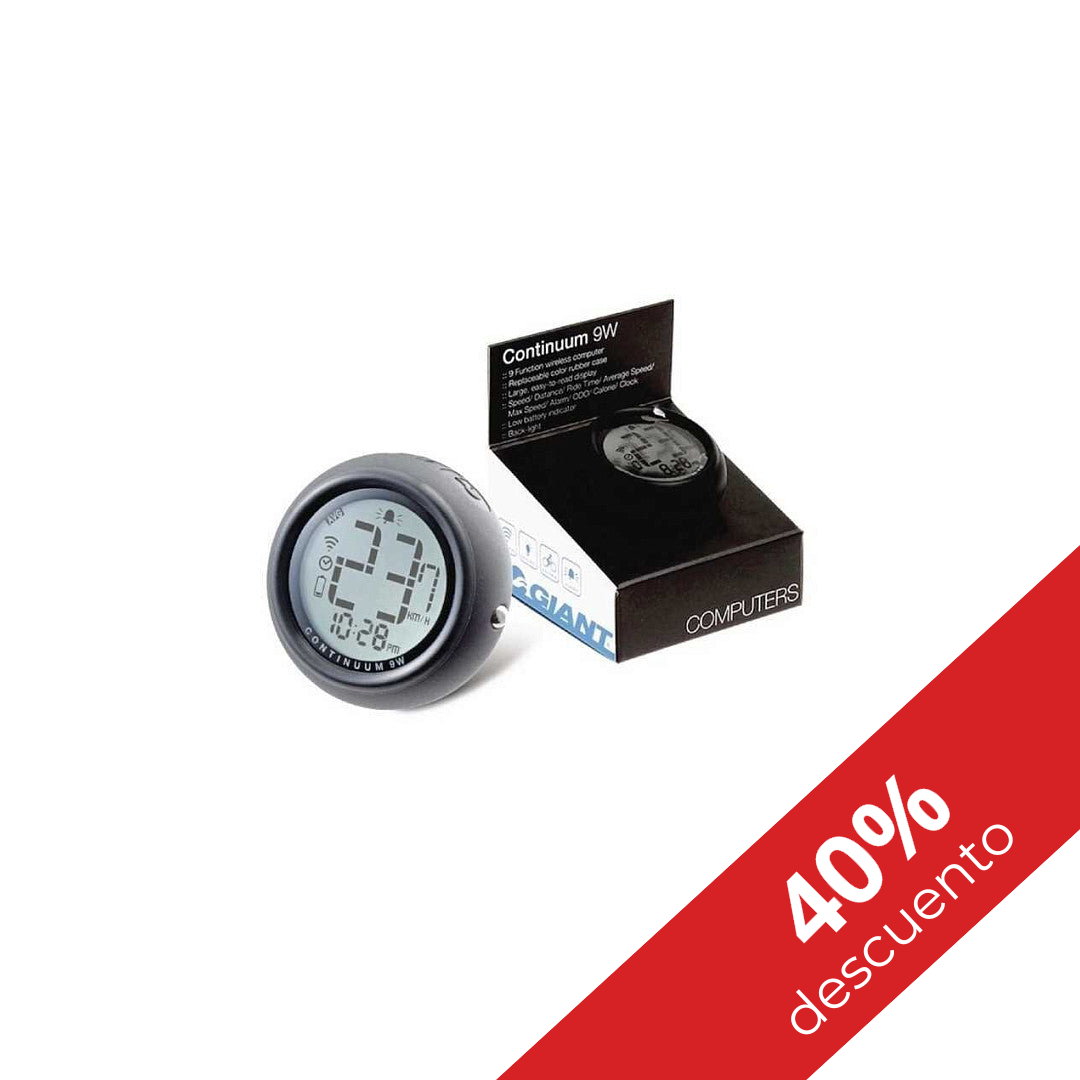 Giant - Continuum 9W Black - Cuenta KM