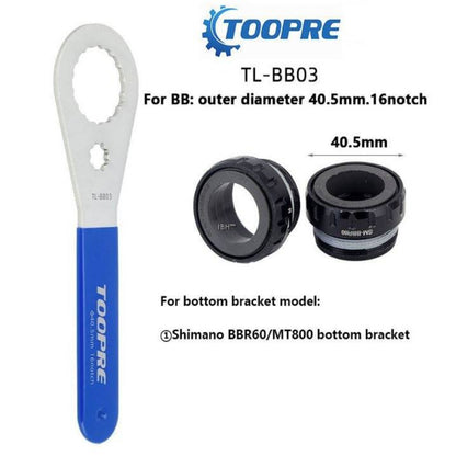 Toopre – Kit de 4 Llaves para Buttom Bracket de 4 tipos