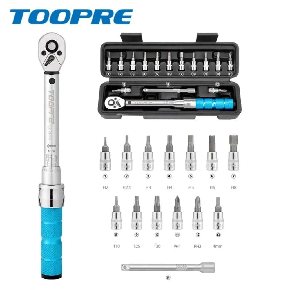 Toopre – Torquimetro 2-24Nm ideal para cuadros de carbono