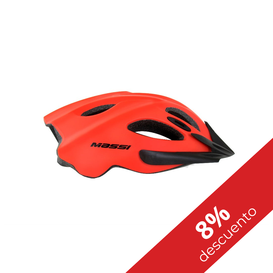 Massi - Casco Tech rojo talla L