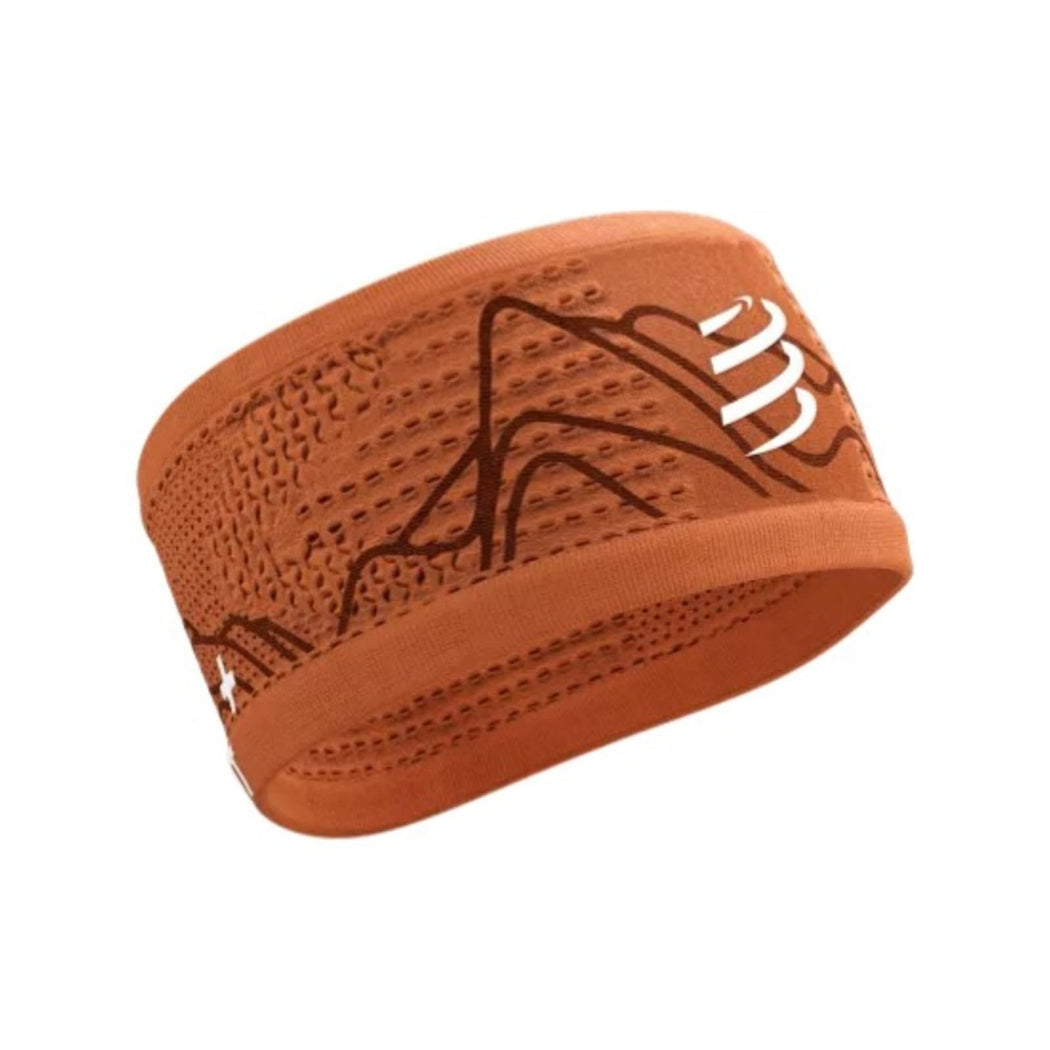 Compressport - Headband on/off Trail Capsule, rust/black, uniq size