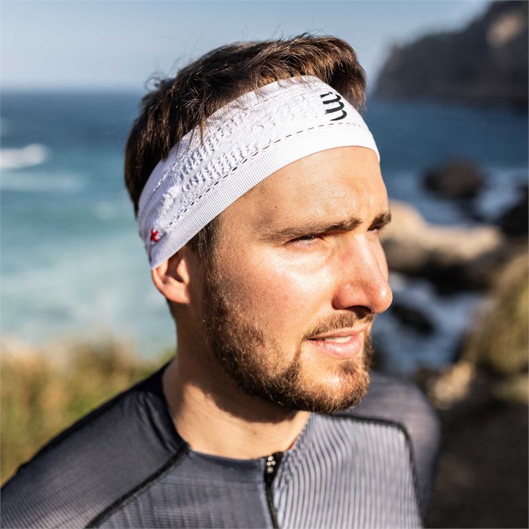 Compressport - Headband on/off White