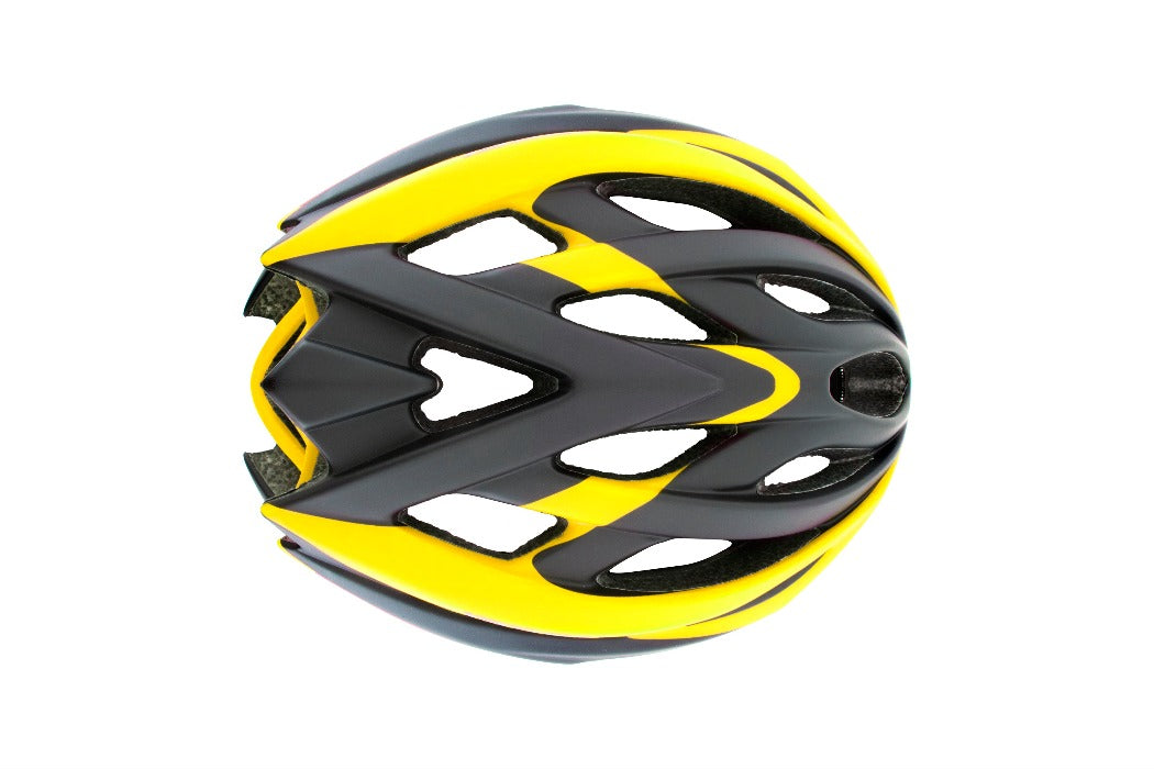 Massi - Casco Comp negro/amarillo talla M