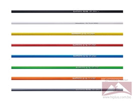 Shimano - Funda de Cable de Cambio - OT-SP41 - rojo (metro)