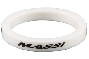 Massi - Separador de dirección 1-1/8" 5mm - nylon blanco (4 pzas)