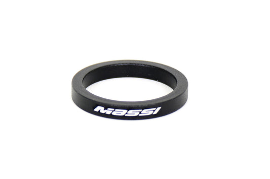Massi - Separador de dirección 1-1/8" 5mm - negro (4 pzas)
