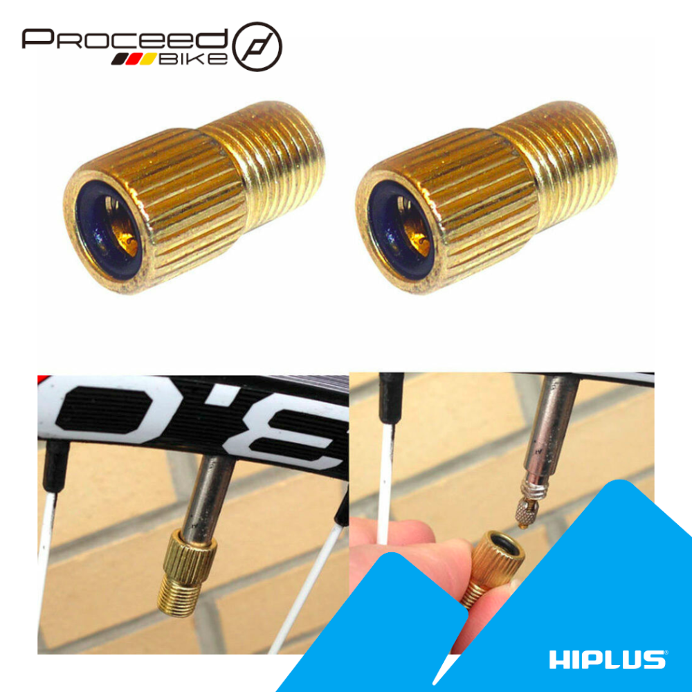 Proceed - Adaptador de valvula Presta a Schrader (2 uds)