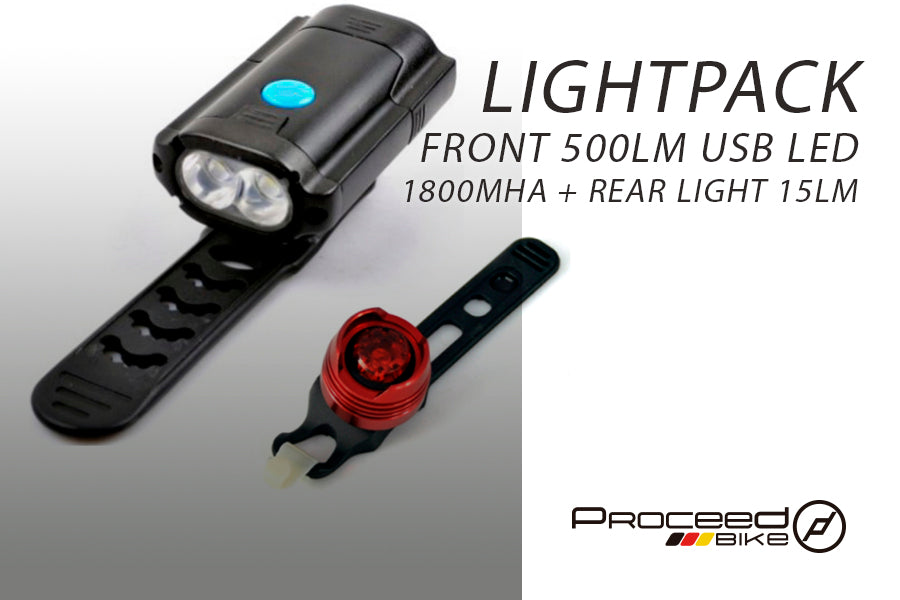 Proceed - Juego de luces 500lm - Diseño Ultra Compacto