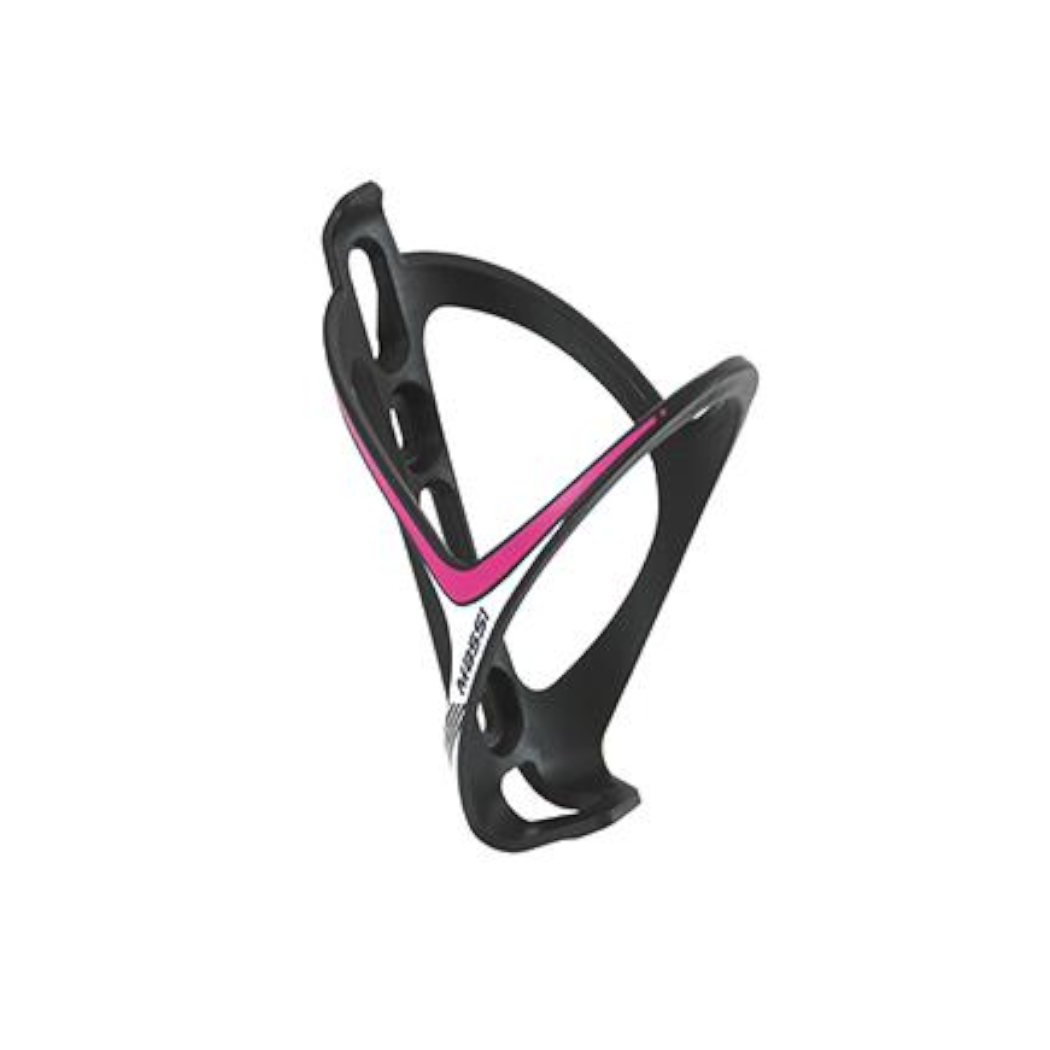 Massi - portabidón Exo negro/fucsia