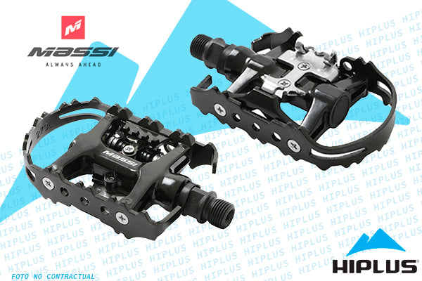 Massi - Pedales MTB M604 SPD/normal