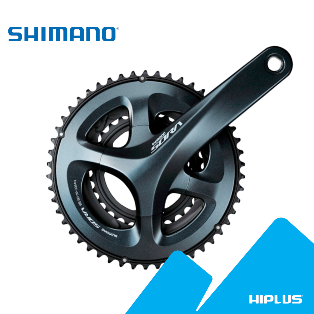 Shimano Sora - Biela 3 platos - FC-R3030EX090X 175 50X39X30 S/C
