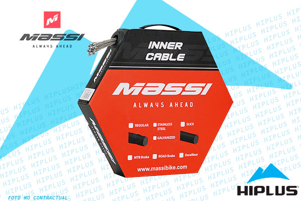 Massi - Chicotillo para Cambio RUTA/MTB Inox 1.1X2000mm (unidad)