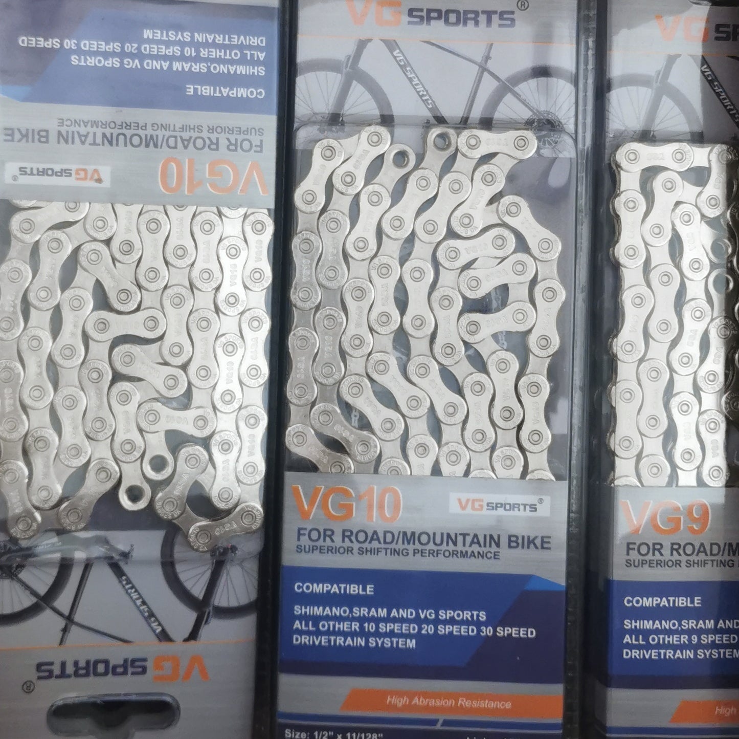 VG Sports - Cadena de 10v - 116 links
