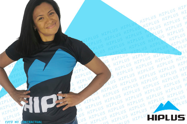 Hiplus - Polera DriFit Running - negro - damas