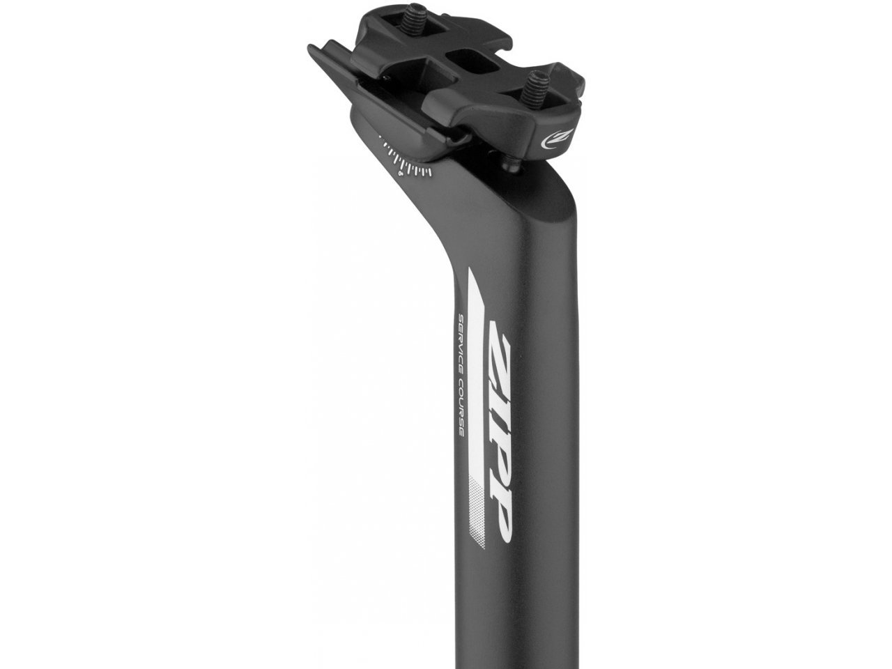 Zipp - Tija sillín 31.6x350 - retroceso - negro - aluminio –