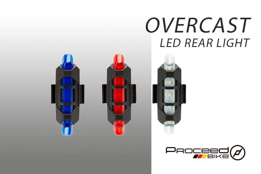 Proceed - Overcast Luz Trasera 50lm USB