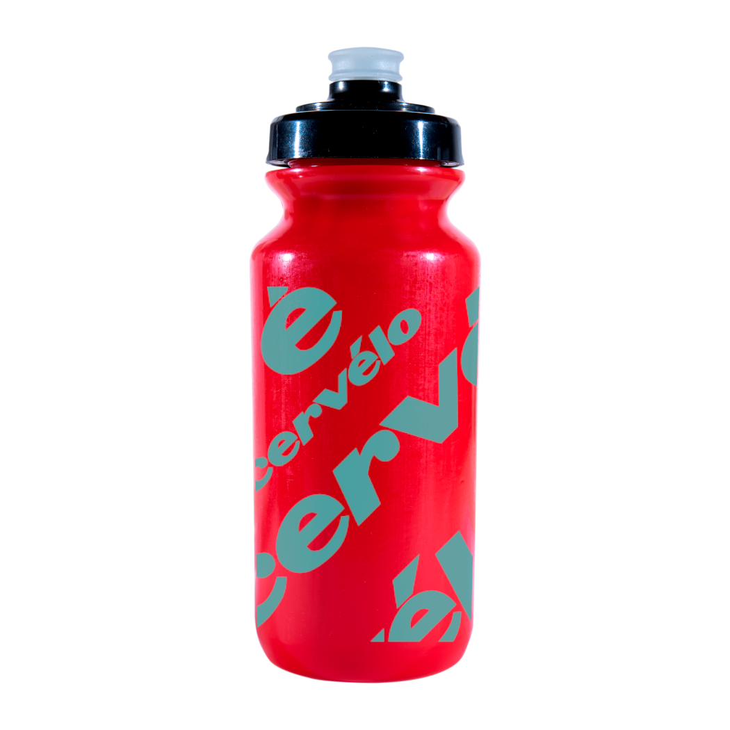 Andriolo - Bidon Cervelo rojo o negro - Tapa Ultra 500ml