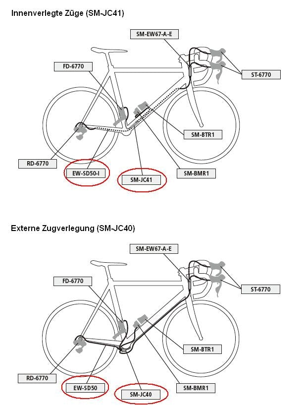 Shimano Di2 - SM-EW67-A-E - Union Cockpit
