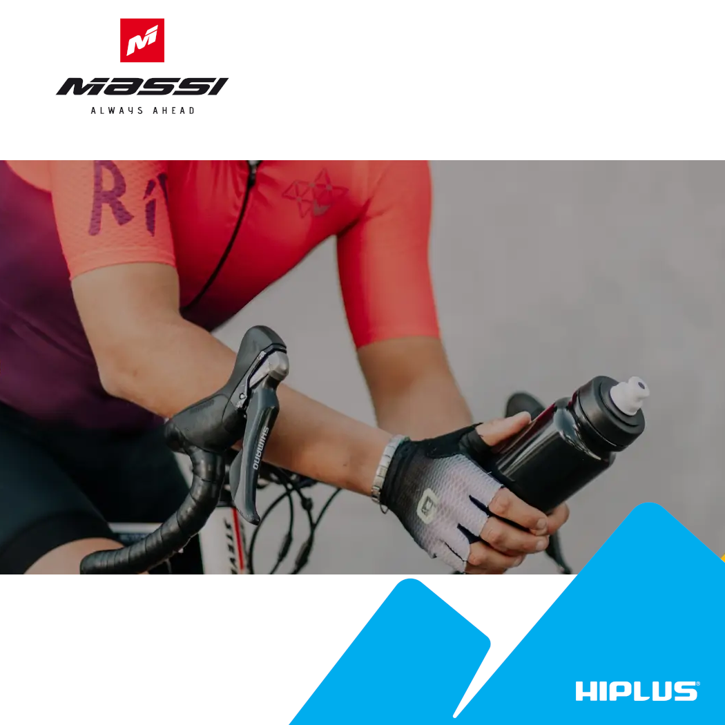 Andriolo - Bidon Cervelo rojo o negro - Tapa Ultra 500ml