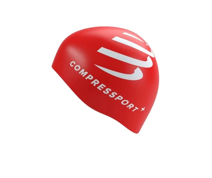 Compressport - Swimming Cap - red/white