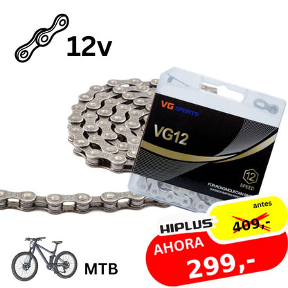 VG Sports - Cadena de 12v - 126 links