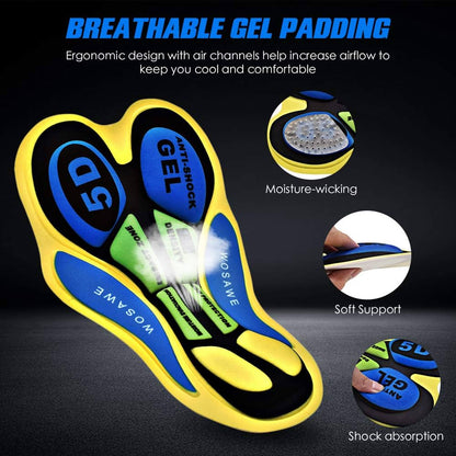 Proceed HP MEN Elastic 5D - Cojin de Gel para Bibshort/Calza