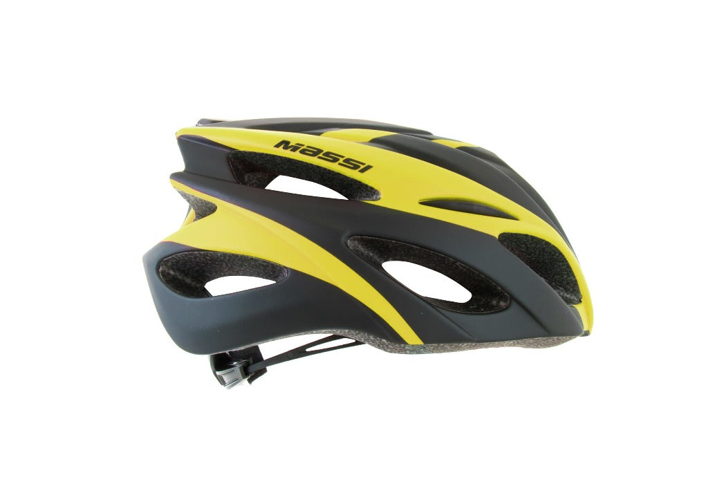 Massi - Casco Comp negro/amarillo talla M