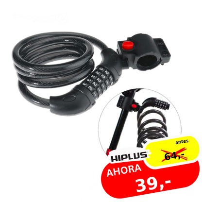 PROMO:rebajas_enero_2026 | SKU:4023 | Proceed - Candado Messenger Granit Plus 10mm x 1m - 5 digitos | 64.0 -> 39.0