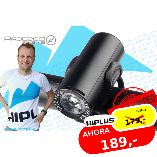 PROMO:rebajas_enero_2026 | SKU:4065 | Proceed -  LightGun 2.0 - Luz Delantera Cañon 350lm - USB | 179.0 -> 189.0