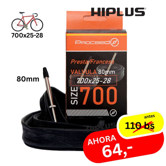 Proceed – Cámara 700x23/28 Valv. 80mm
