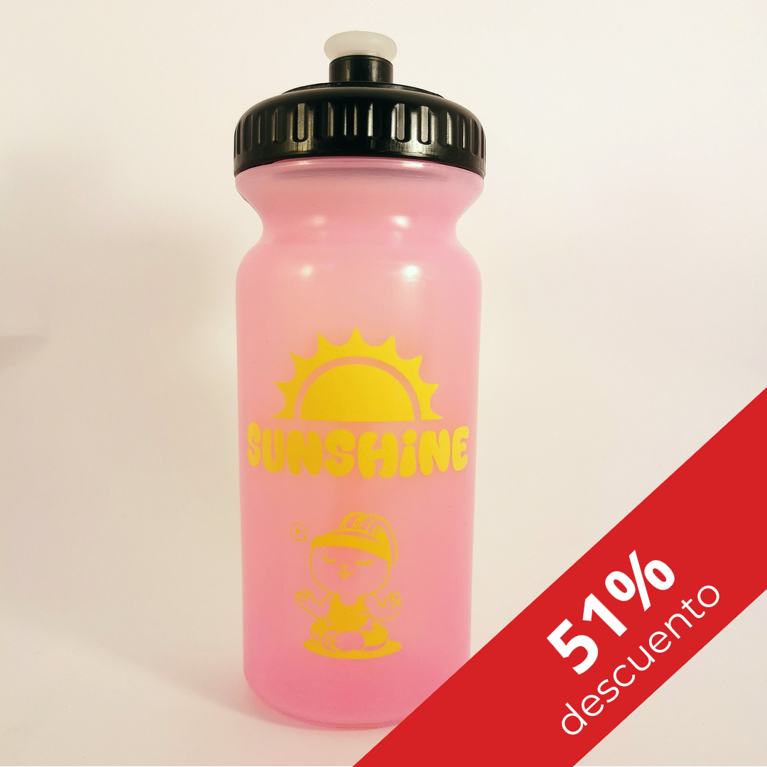 Prestigio - Kids Bottle - Tomatodo 350ml rosa Sunshine - tapa fox