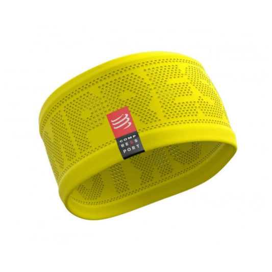 Compressport - Headband yellow on/off