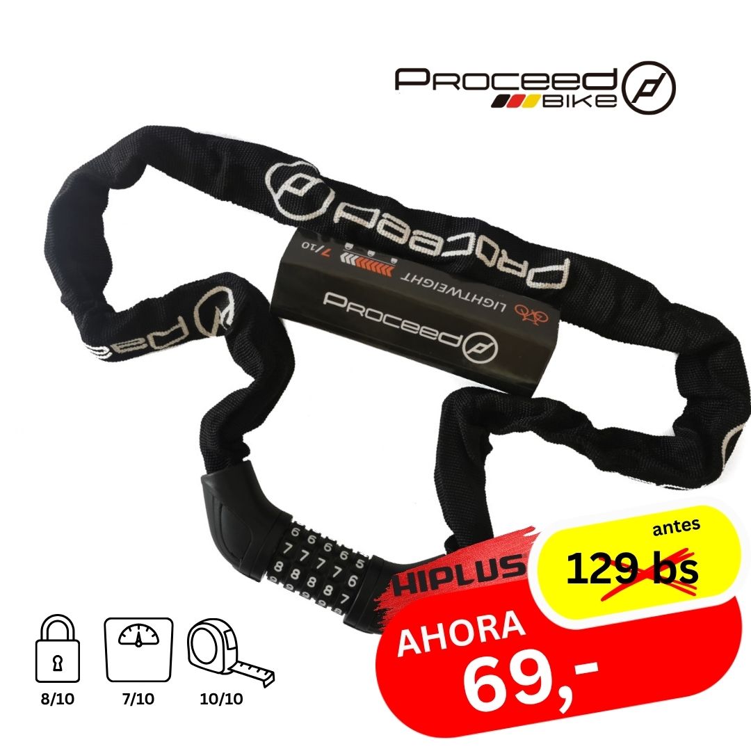 Proceed  - Candado de Cadena con Código