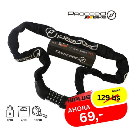 Proceed  - Candado de Cadena con Código