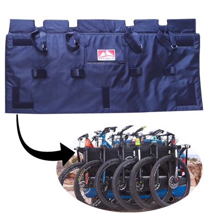 Hiplus - Forro para camioneta grande - 5 bicis