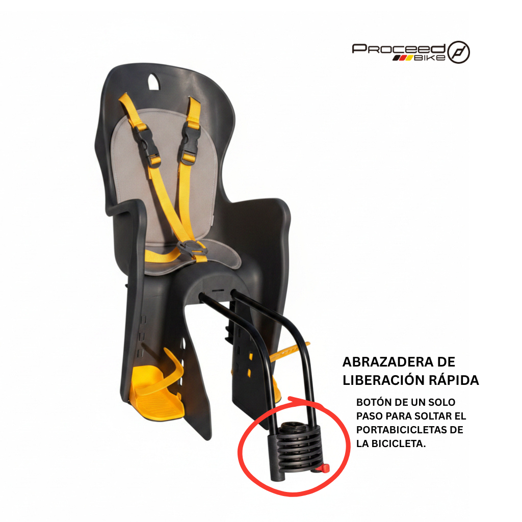 Proceed - Kindersitz - Asiento trasero para niño/a - color gris