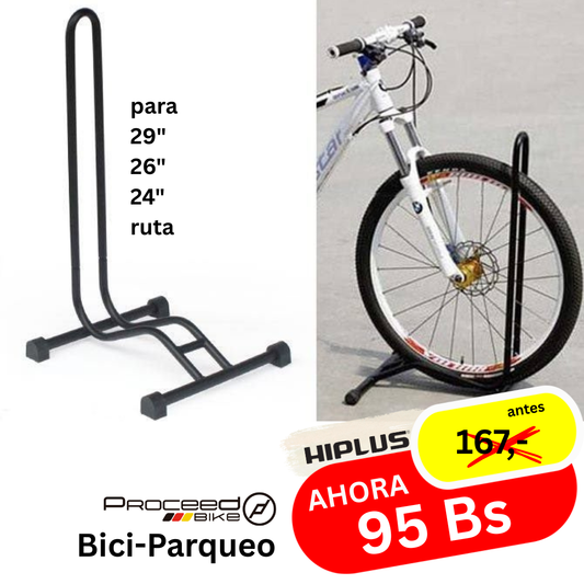 Parqueo Individual de Bicicleta Proceed - Estabilidad y Protección para tu Bici