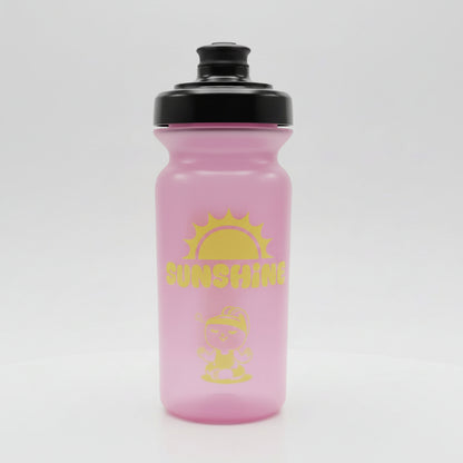Botella Prestigio Kids 350 ml – Tomatodo infantil rosa Sunshine, sin BPA y antiderrame