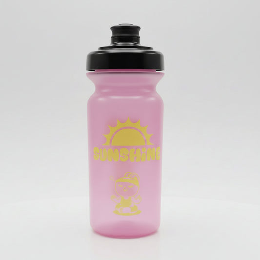 Botella Prestigio Kids 350 ml – Tomatodo infantil rosa Sunshine, sin BPA y antiderrame