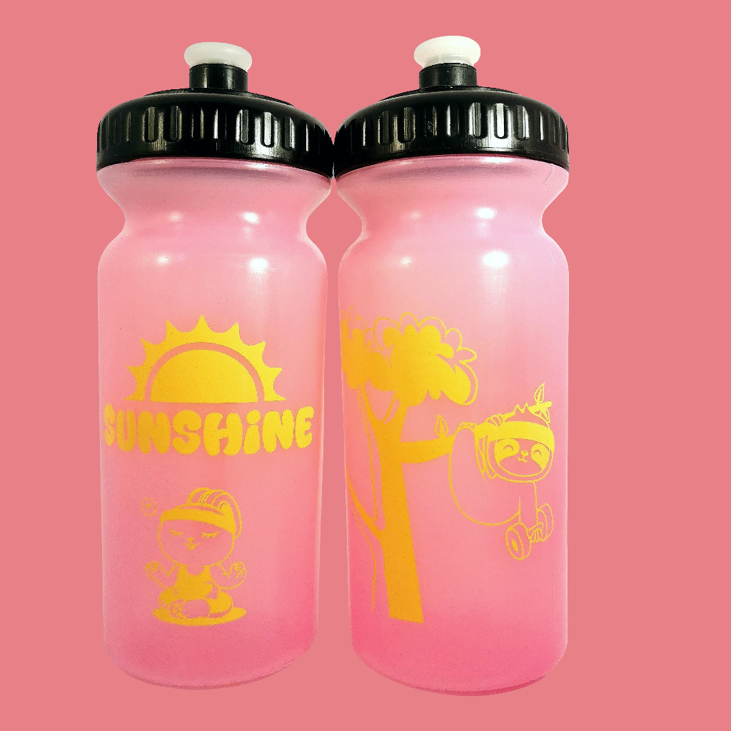 Prestigio - Kids Bottle - Tomatodo 350ml rosa Sunshine - tapa fox