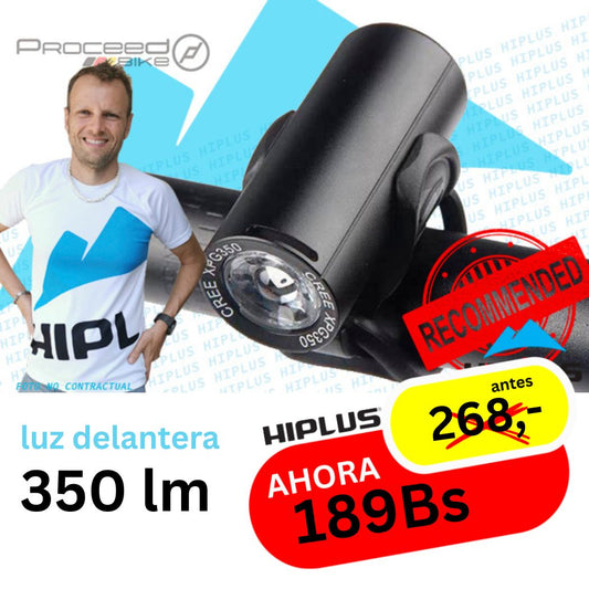 Proceed -  LightGun 2.0 - Luz Delantera Cañon 350lm - USB