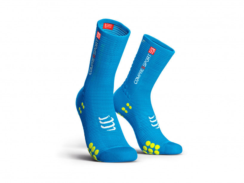 Compressport Racing Socks V3.0 Bike Ice Blue T2