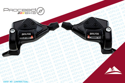 Proceed - Shifters 3x8v (par) Aluminio